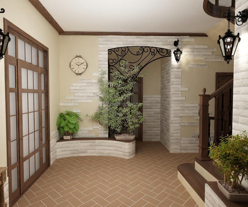 Прихожая в частном доме