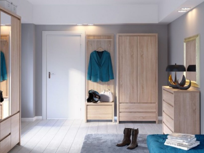 Зеркало lus/100 (дуб сонома) Каспиан