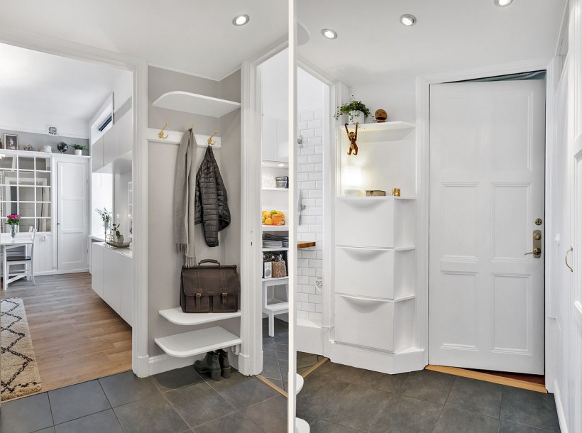 Уютная маленькая прихожая