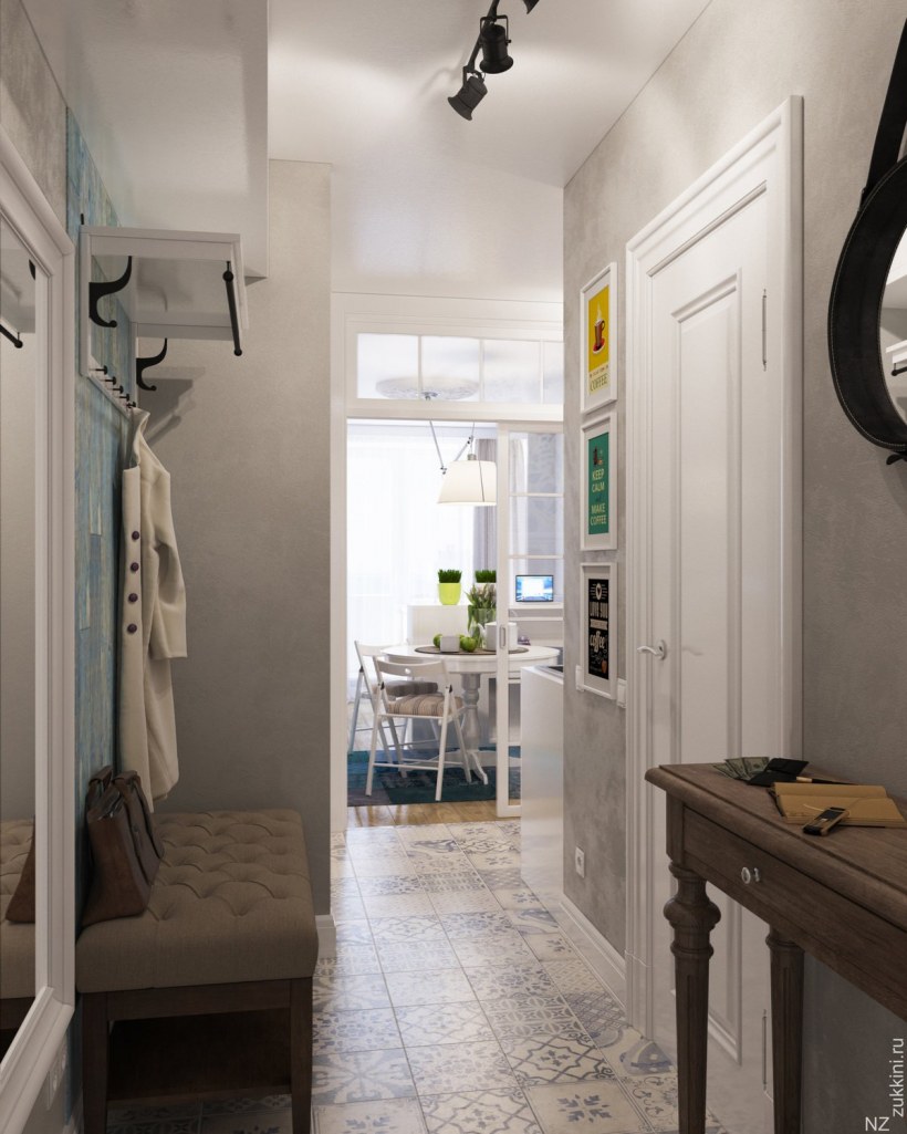 Однушка в скандинавском стиле 30 кв.м