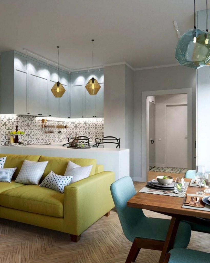 Интерьер маленькой квартиры