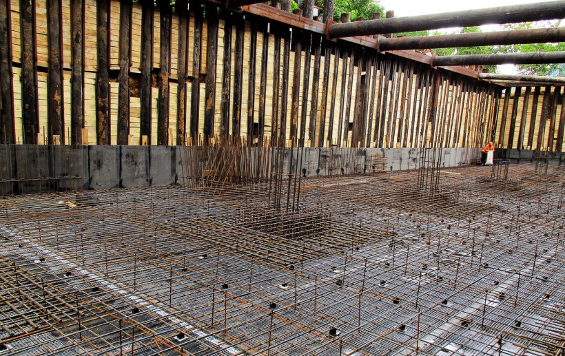 Фундаменты под галерею