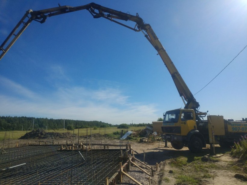 Фундамент для склада