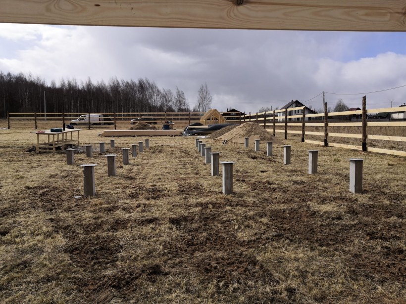 Гидроизоляция фундаментов монолитных шумозащитных экранов