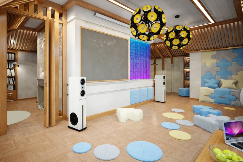 Кинотеатр бар на чердаке