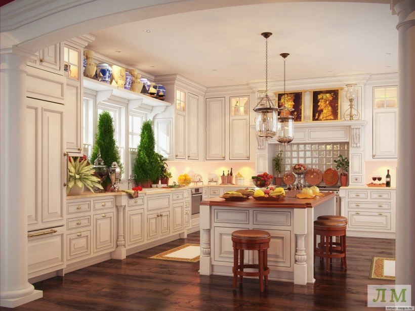 Кухня в космический стиле