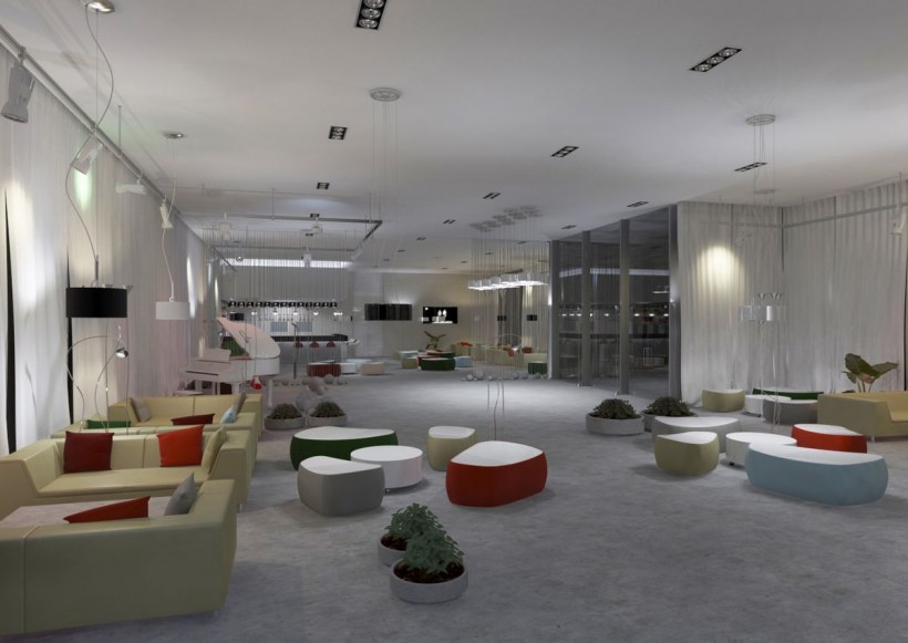 Интерьер офисов в Сколково