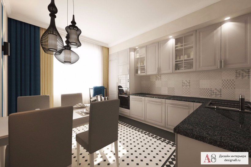 Проект 5 комнатной квартиры