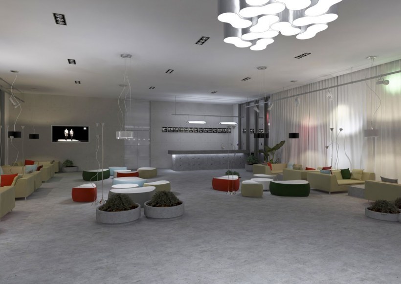 Спальня в стиле конструктивизм коллаж