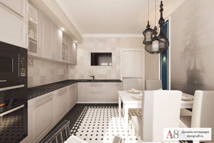 Проект прихожей 260x240