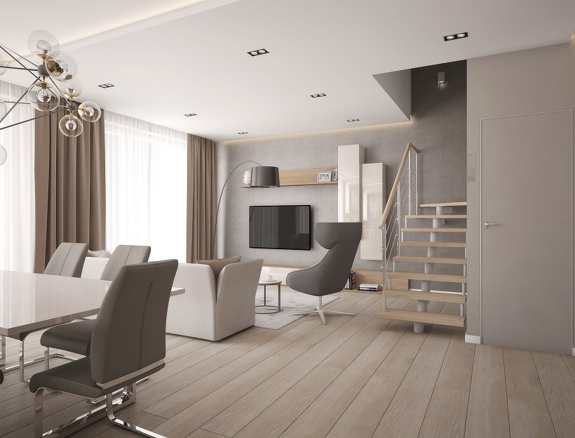 Студии в ЖК Сколковский интерьер