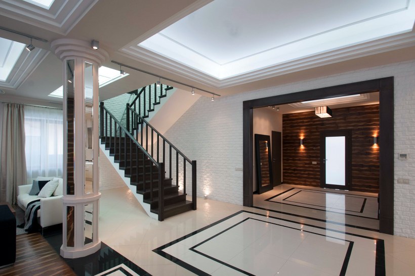 Мудборд интерьера эко