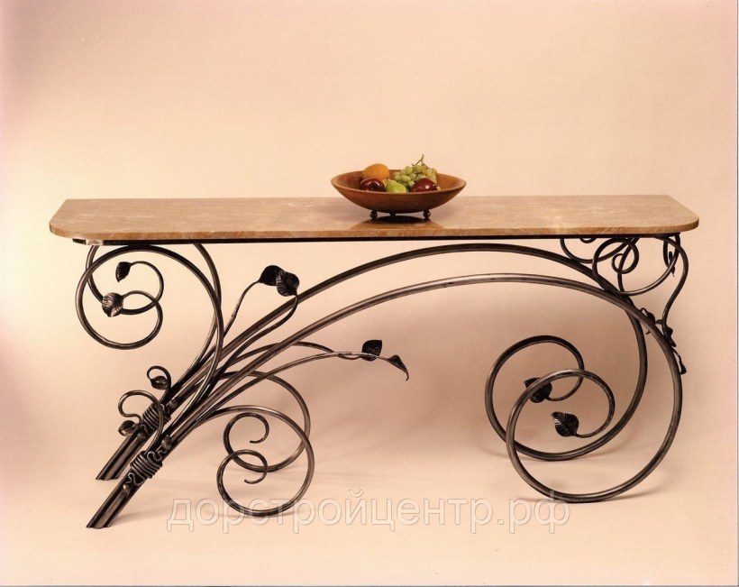 Кожаный стол