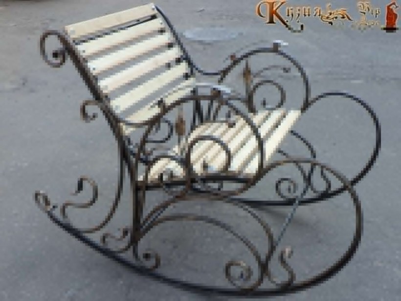 Кресло холодная ковка