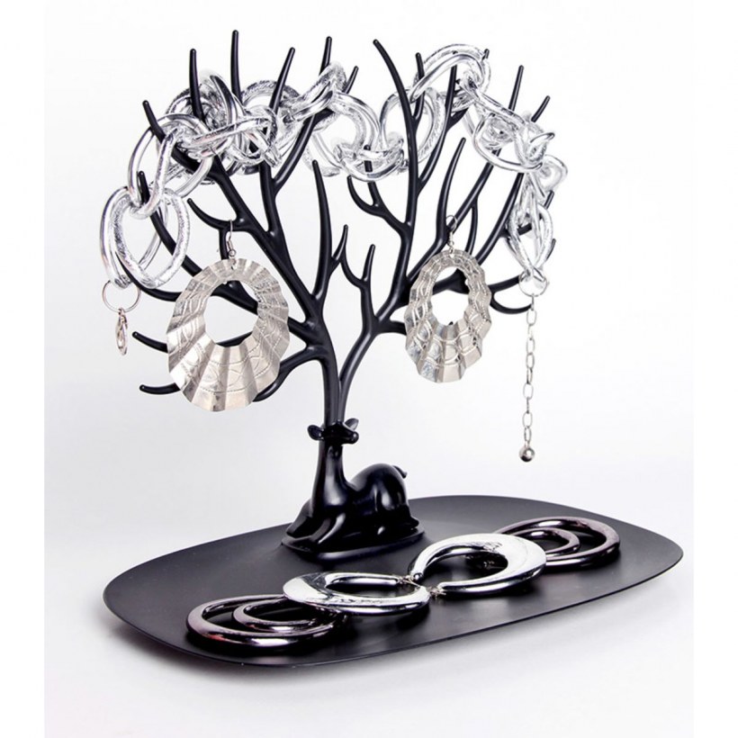 Декоративный органайзер для украшений Deer малый Qualy