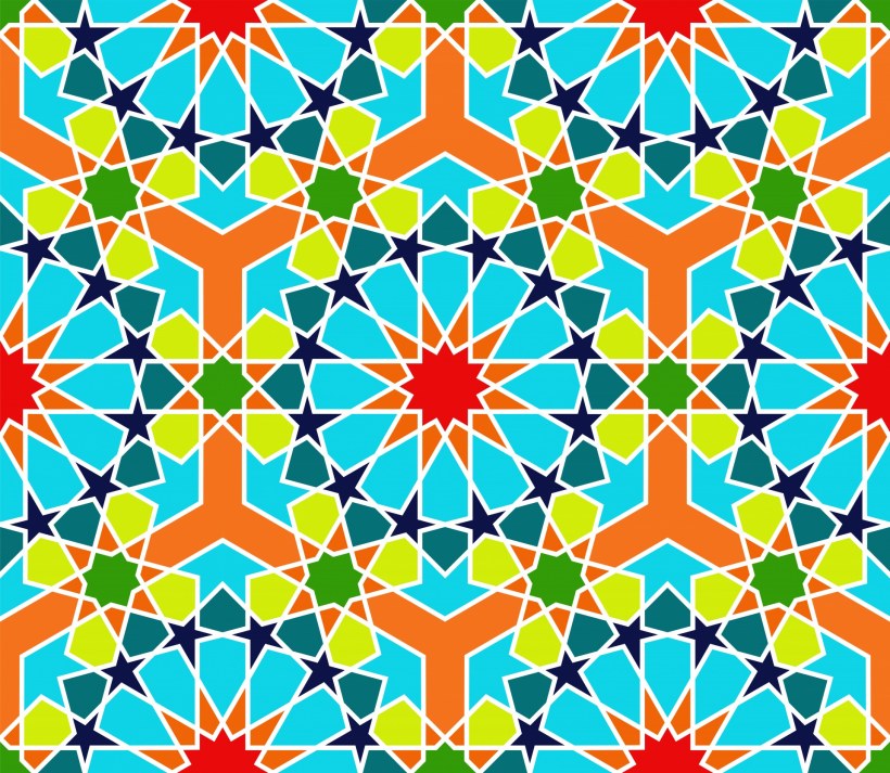 Марокканский узор вектор