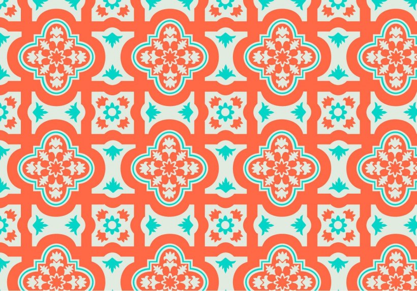 Орнамент Марокко вектор