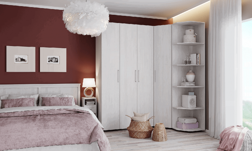 Спальня Монако ясень Анкор светлый