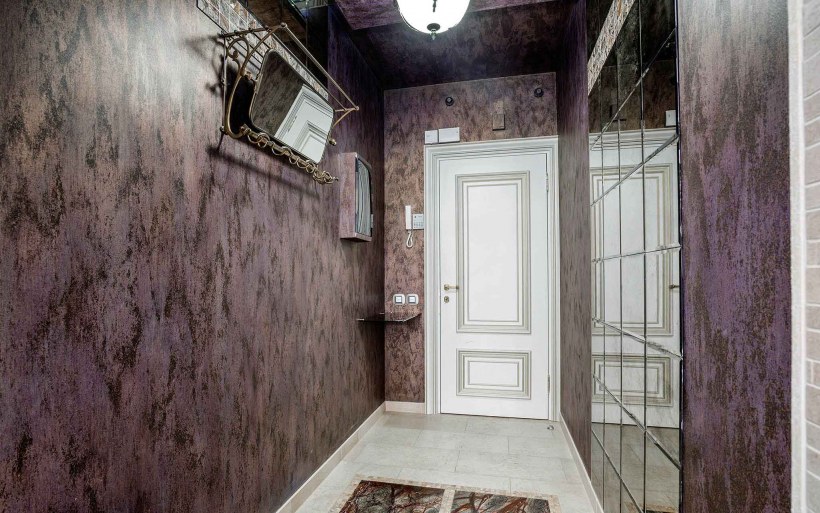 Декоротивнаяштукатурка вкоредоре