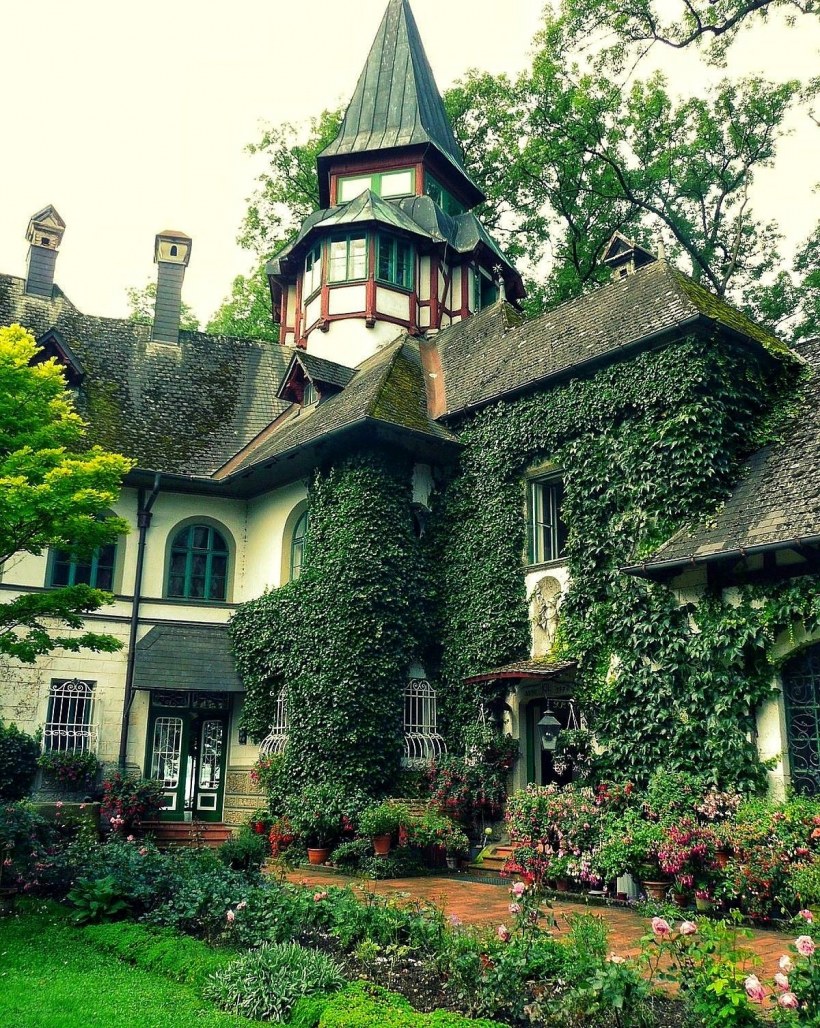 Стиль Тюдор (Tudor Revival Cottage)