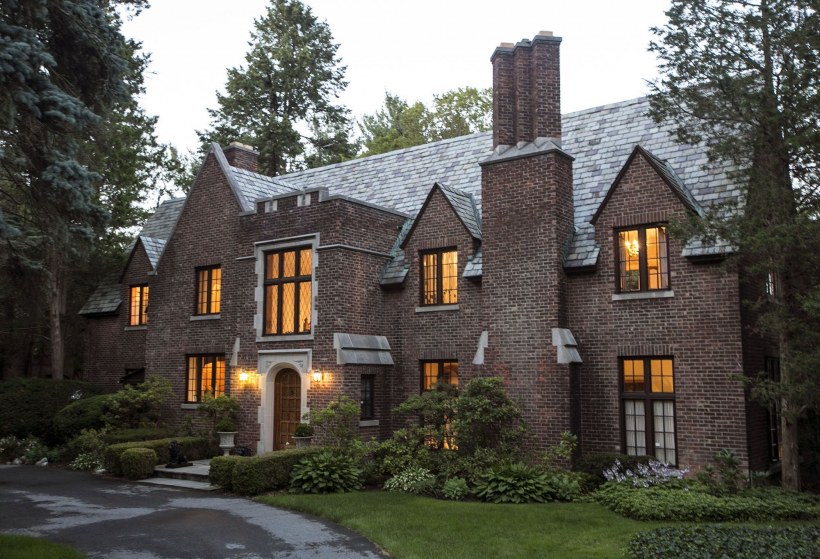 Тюдоров особняк сад