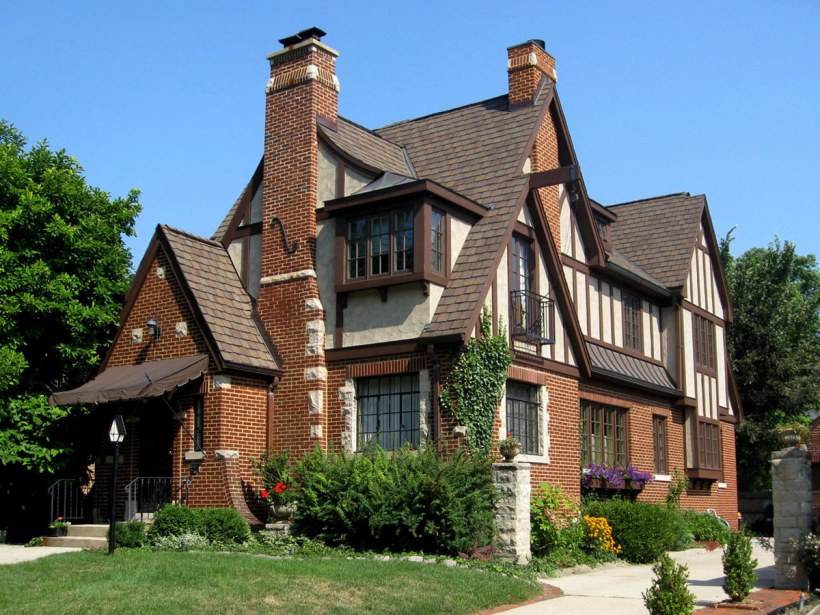 Английский особняк Тюдор