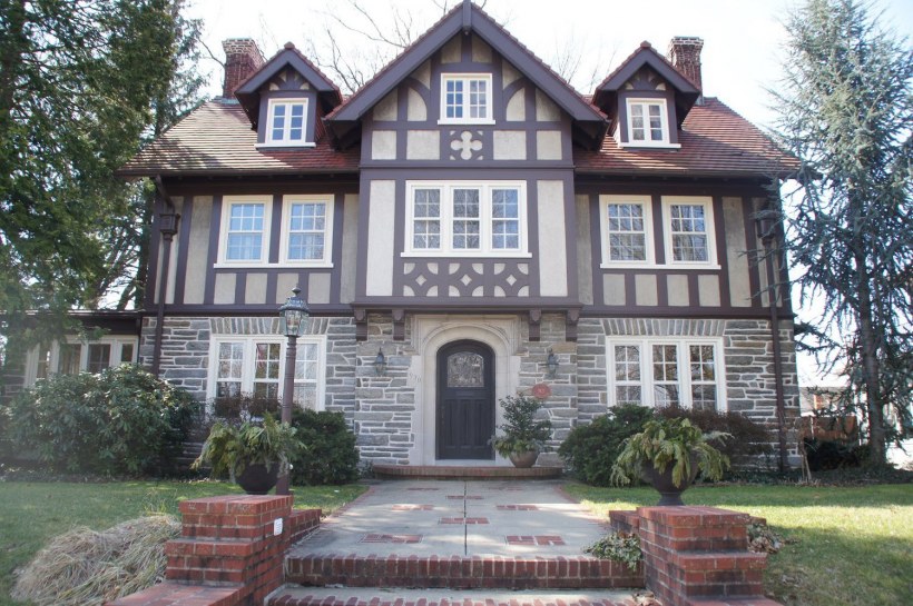Особняк Тюдор Готика архитектура