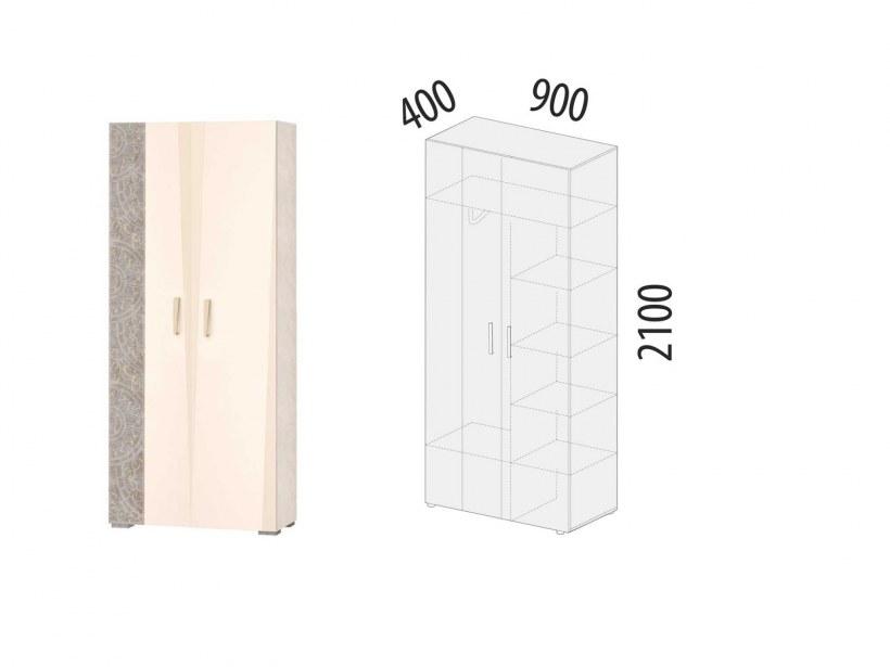 Прихожая фреска Давита мебель