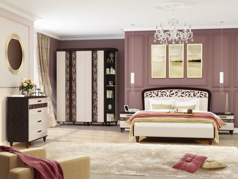 Спальный гарнитур Давита мебель Катрин