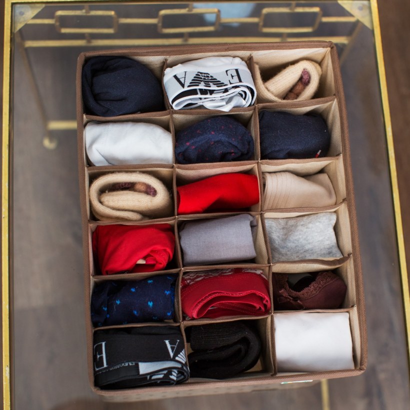 Органайзер для Нижнего белья (18 ячеек) hom-788