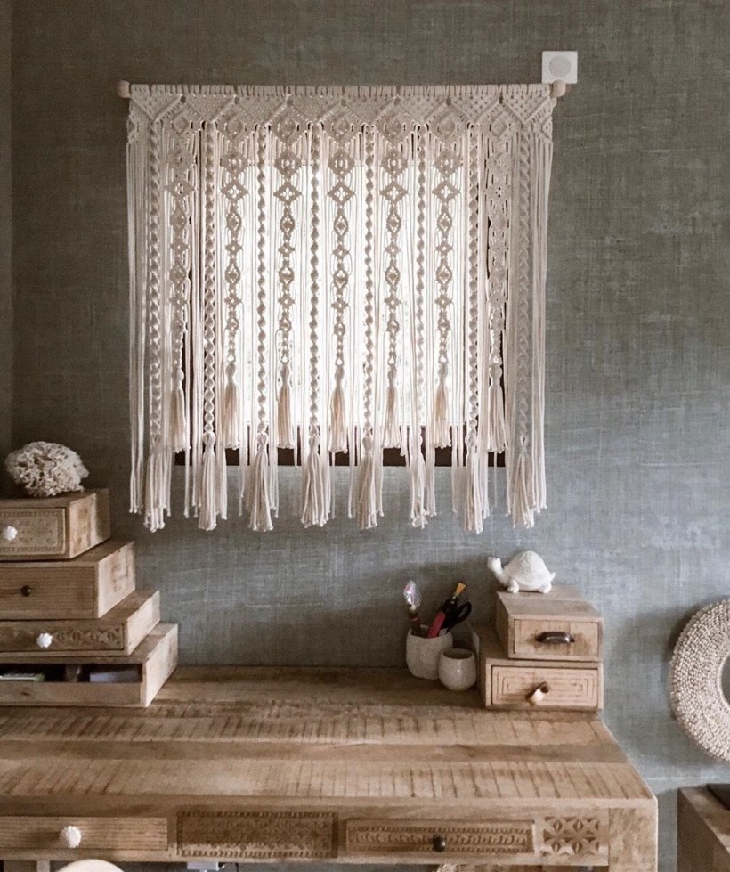 Макраме в современном интерьере
