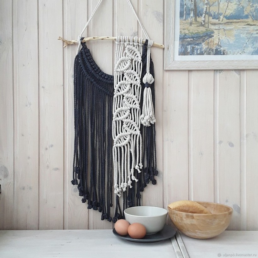 Панно макраме