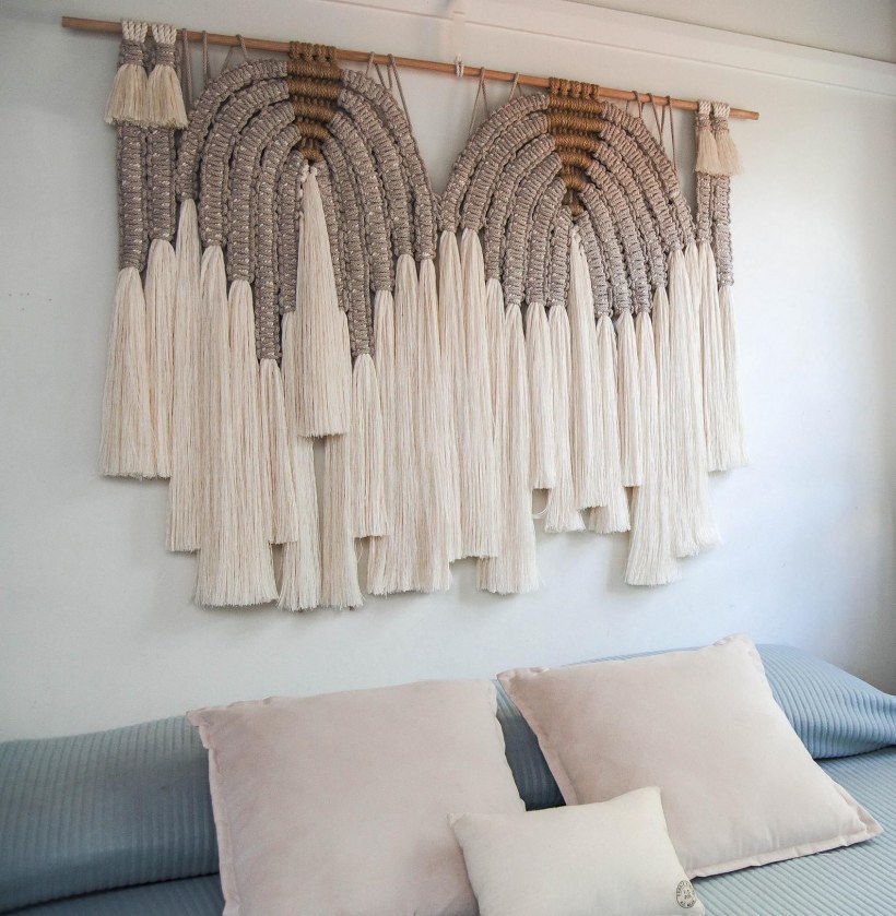 Макраме в интерьере квартиры