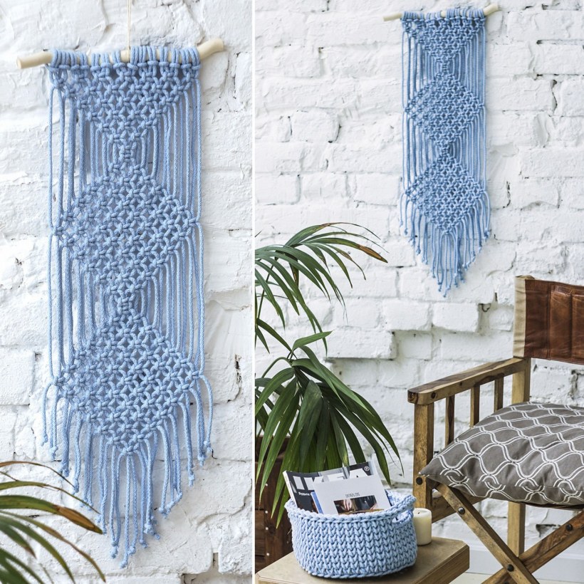 Макраме настенное панно