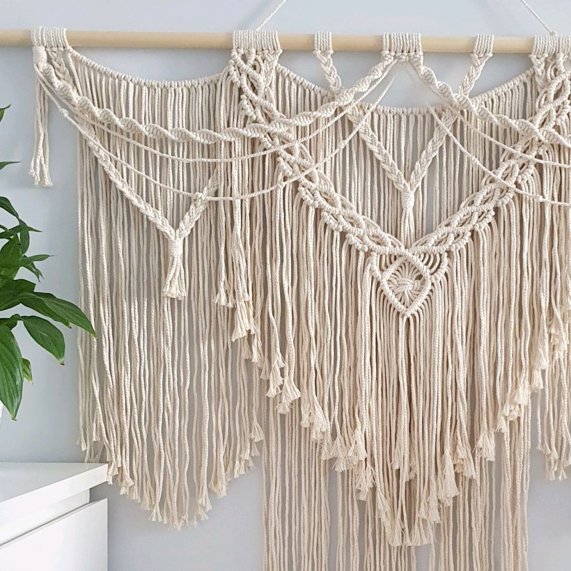Макраме настенное панно
