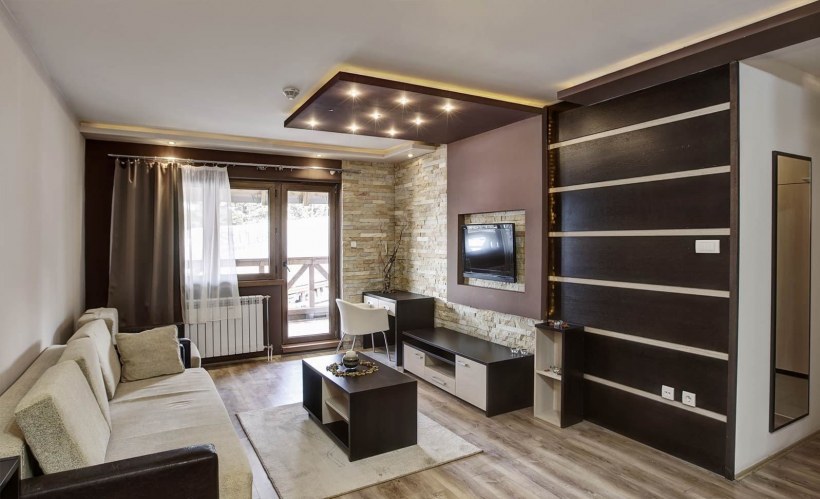 Ниши в интерьере гостиной