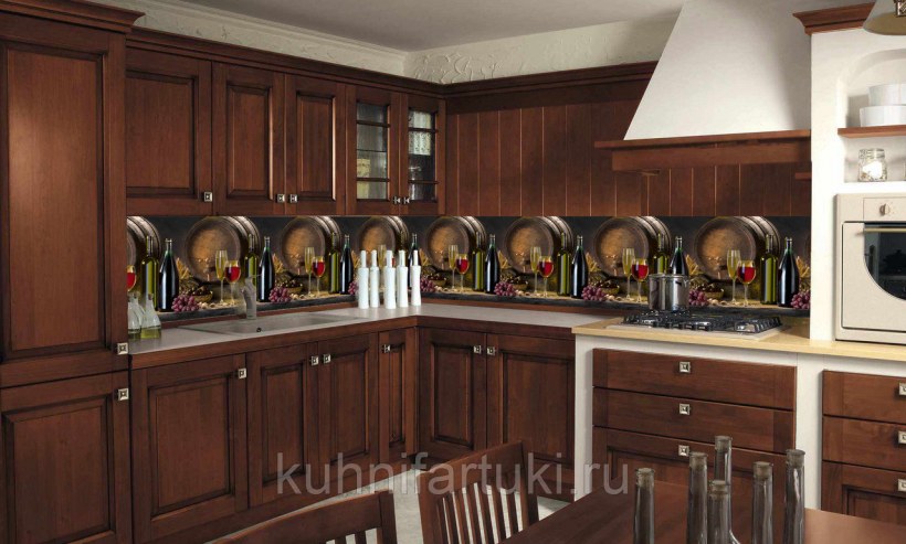 Фартук 2м "вино" АБС 2000*600*1,5мм