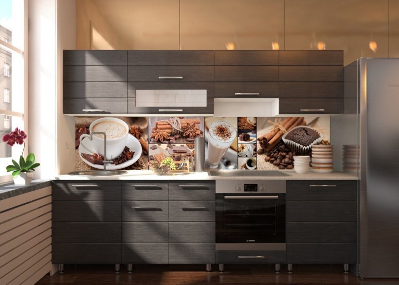 Кухонный фартук кофе