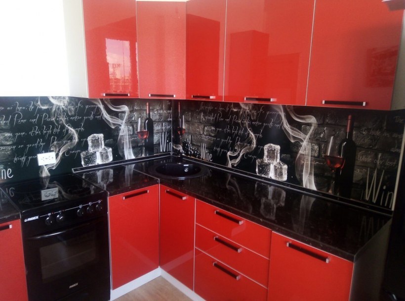 Фартук для кухонного гарнитура