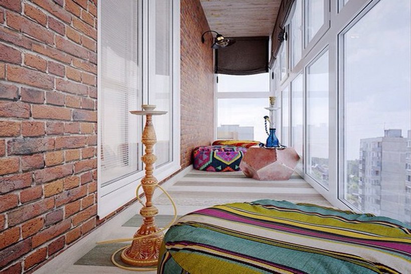 Спальня на лоджии