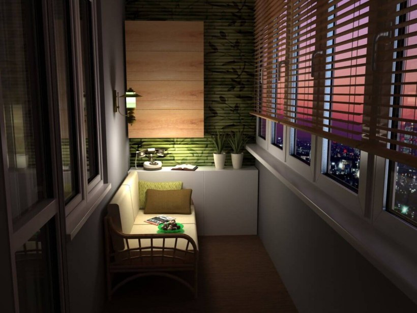 Балкон в Восточном стиле