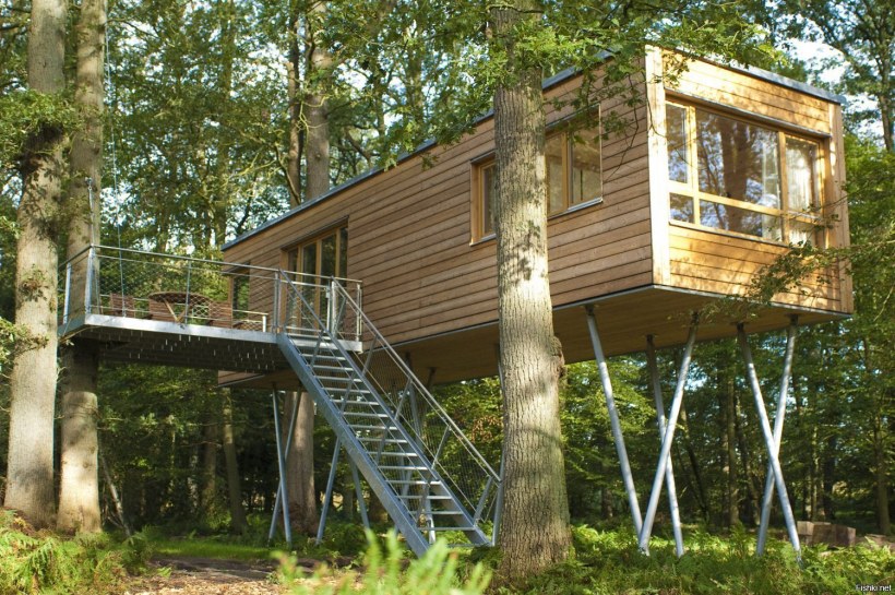 Маленькие домики для турбазы