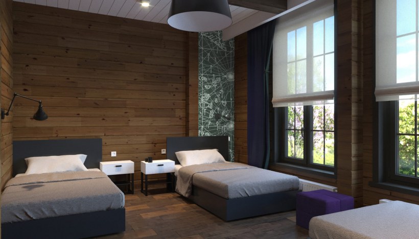 База отдыха интерьер