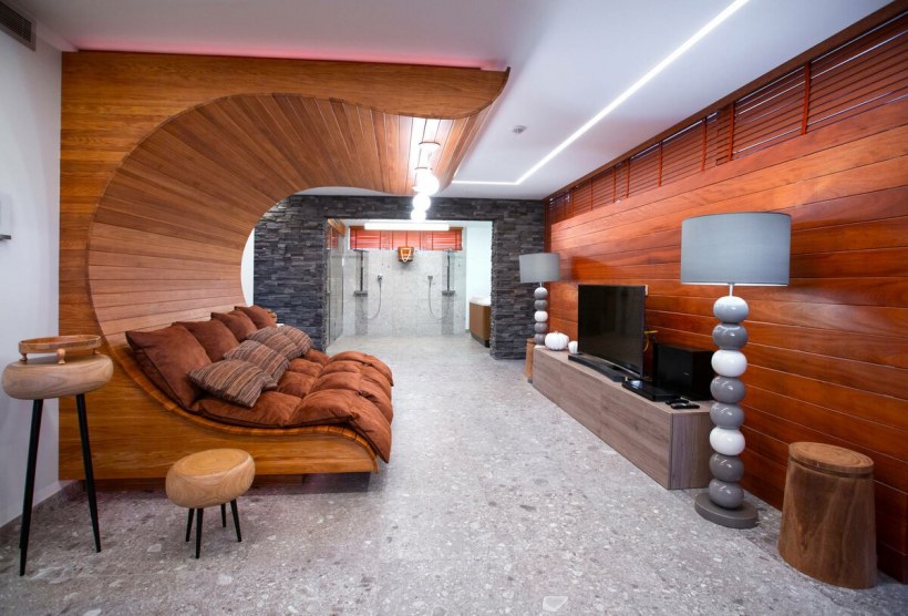 Красивая комната отдыха