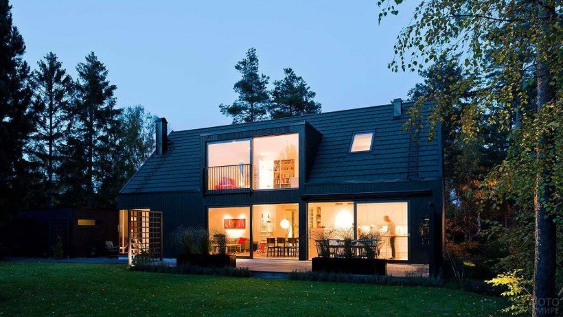 Дом в стиле Скандинавии