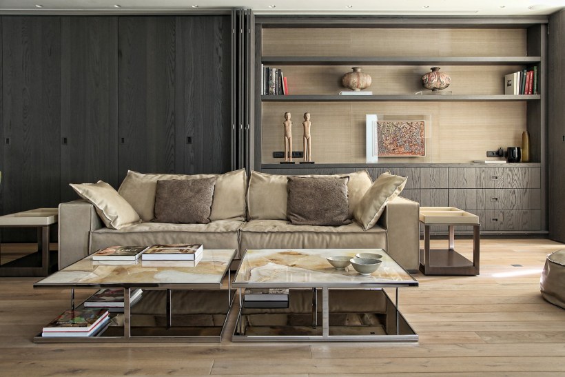 Контемпорари в интерьере мебель