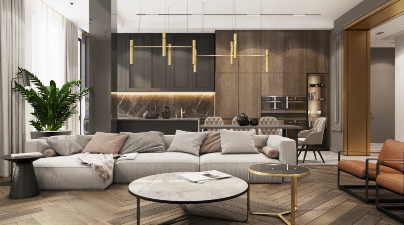 Контемпорари стиль в интерьере