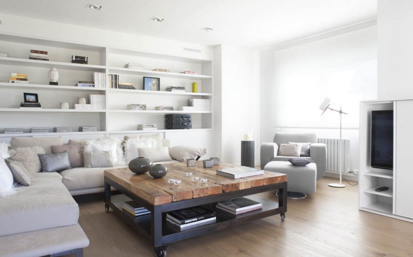 Маленькая гостиная в стиле Контемпорари