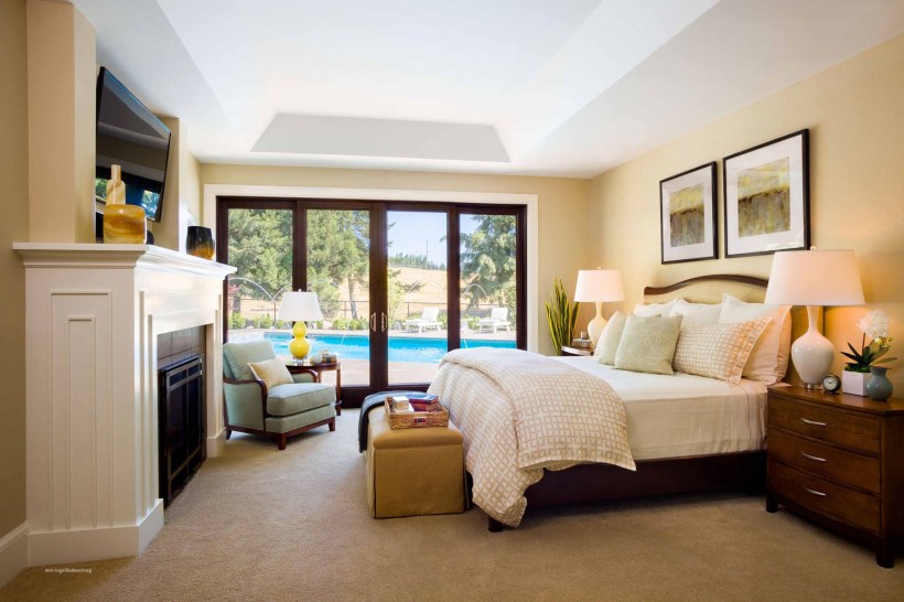 Спальня в американском стиле