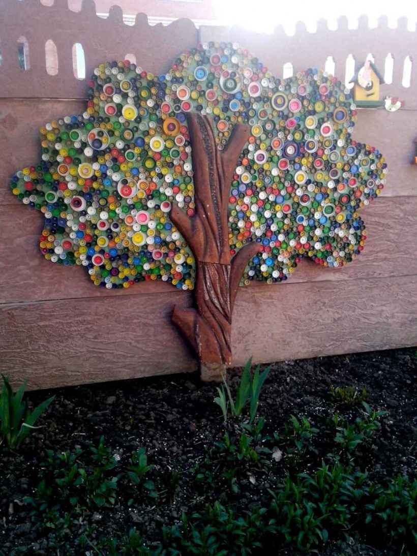 Украшение забора